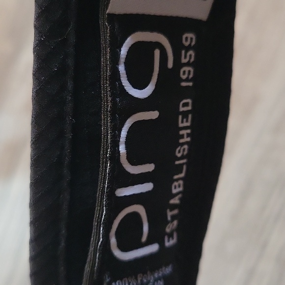 Ping l visor l black l like new l golf hat l ping - Picture 3 of 6